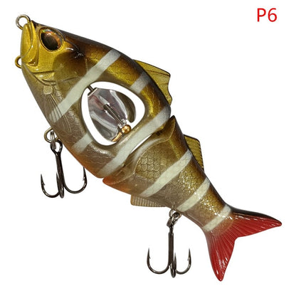 Propeller Glider Slow-Sinking Fishing Lures for Bass