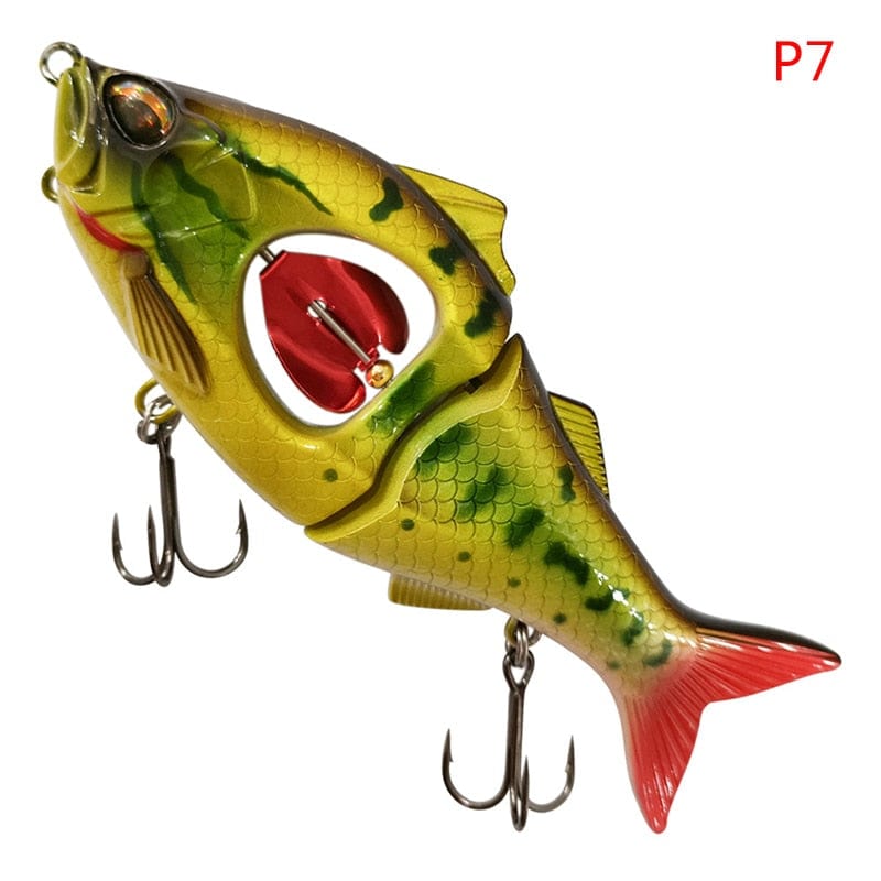 Propeller Glider Slow-Sinking Fishing Lures for Bass