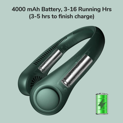 Portable Bladeless USB Rechargeable Cooling Neck Fan