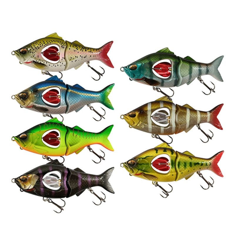 Propeller Glider Slow-Sinking Fishing Lures for Bass