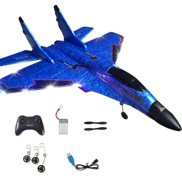 2.4G Foam RC Glider Plane, Fixed Wing Airplane w/ Remote