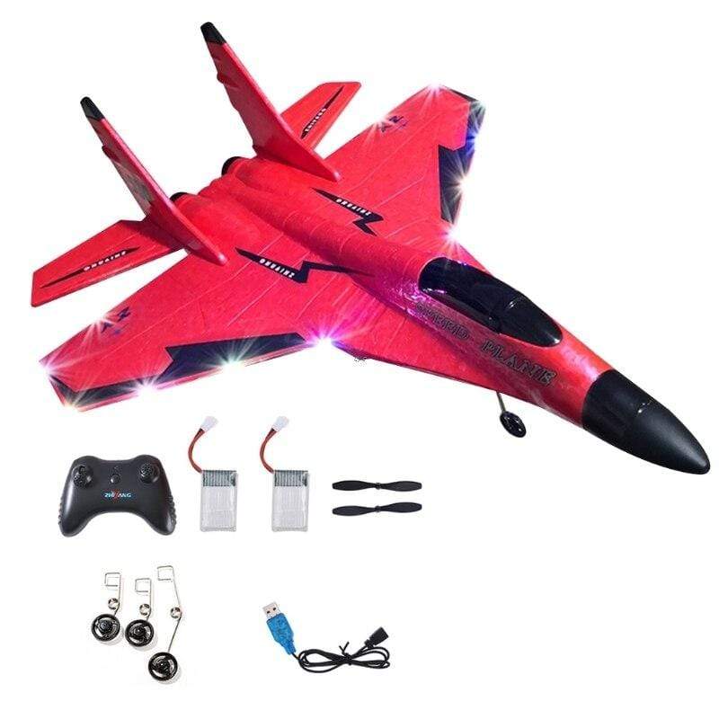 2.4G Foam RC Glider Plane, Fixed Wing Airplane w/ Remote