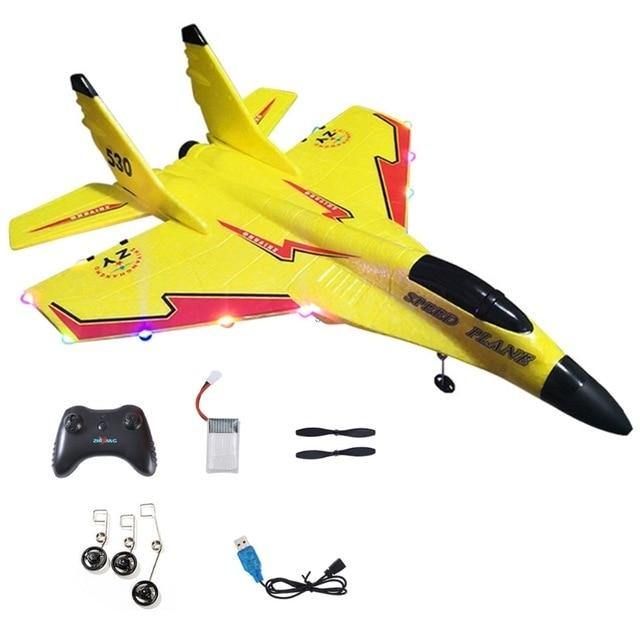 2.4G Foam RC Glider Plane, Fixed Wing Airplane w/ Remote