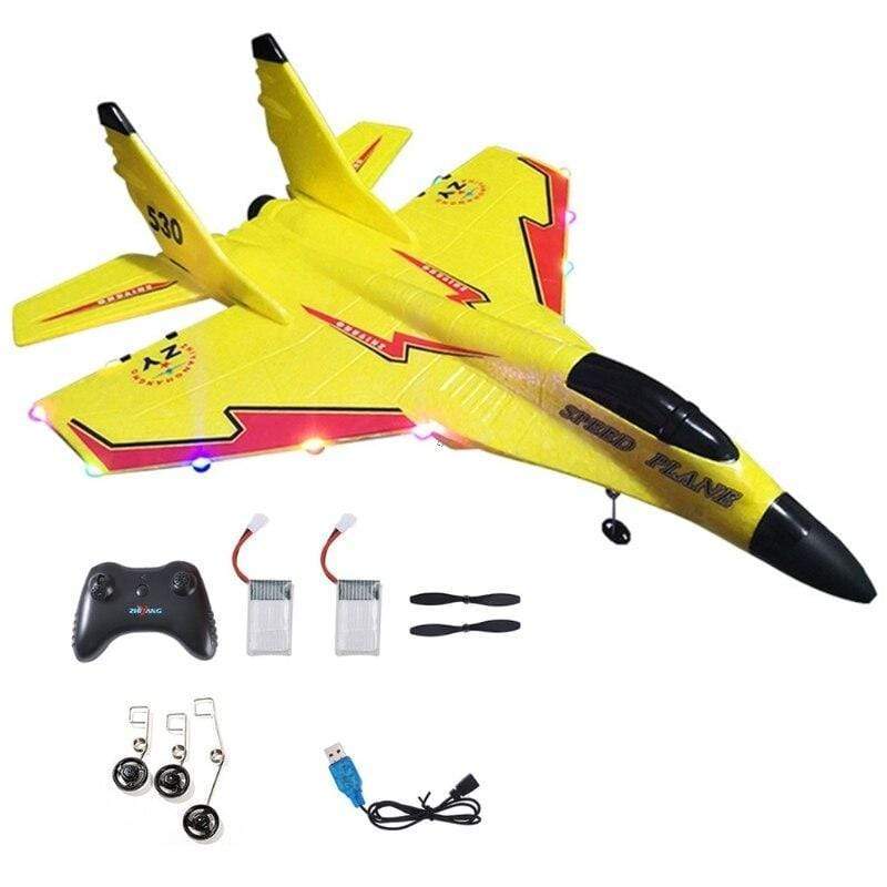 2.4G Foam RC Glider Plane, Fixed Wing Airplane w/ Remote