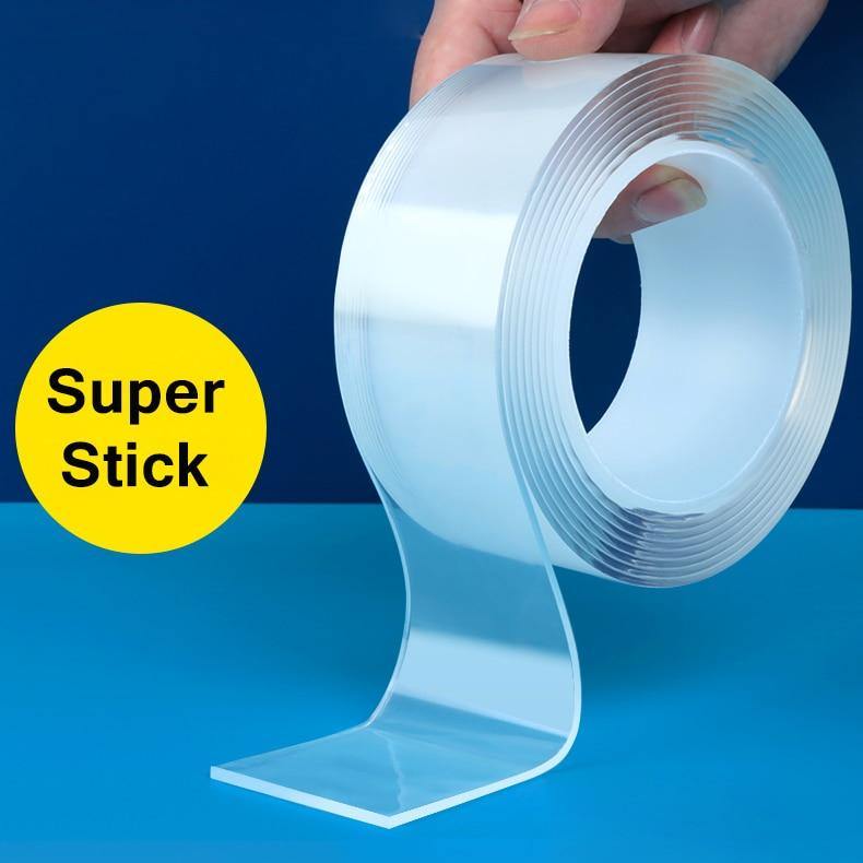 Reusable Double-Sided Adhesive Nano Tape