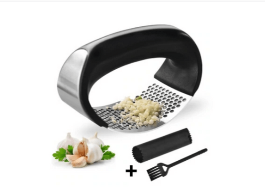 Stainless Steel Garlic Press
