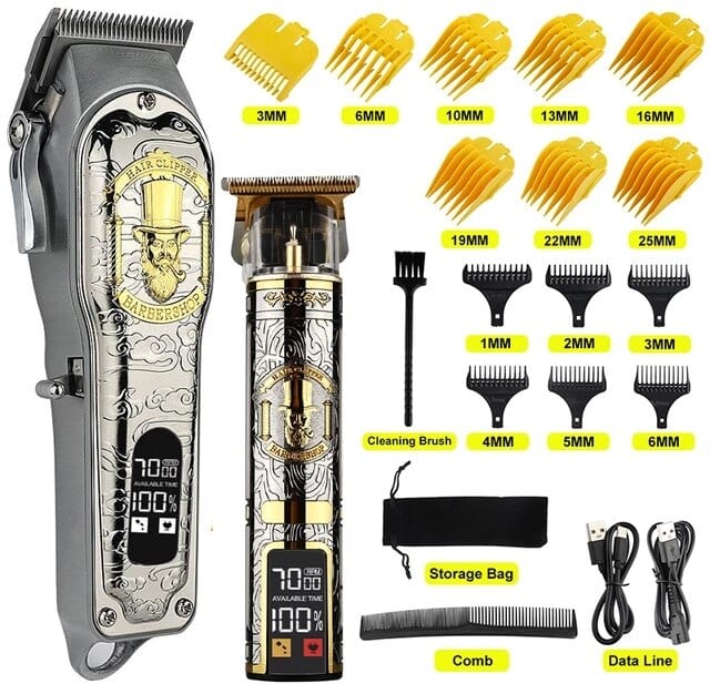 Professional Hair Clipper Cordless Trimmer