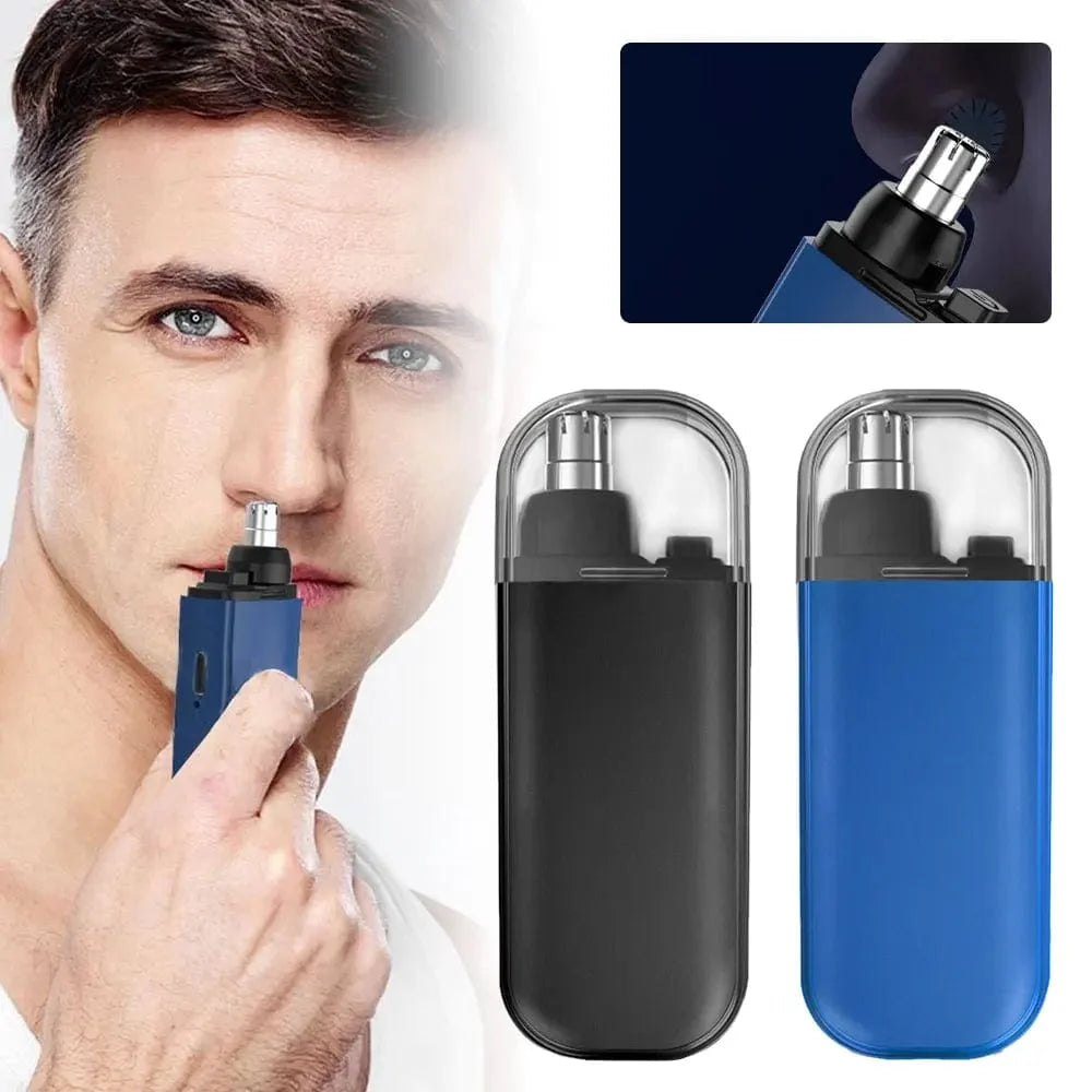Rechargeable Painless Hair Trimmer for Nose, Ear, Eyebrow & Facial Use