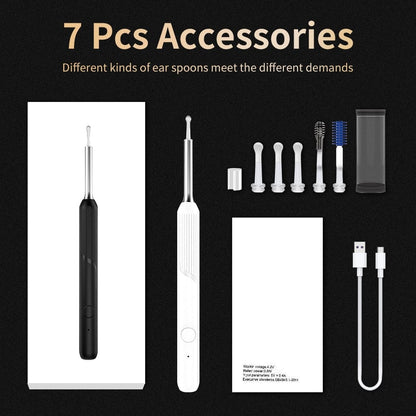 Wireless Otoscope Ear Wax Removal Tool, 1080P HD