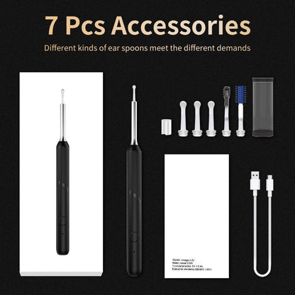 Wireless Otoscope Ear Wax Removal Tool, 1080P HD