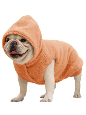 Haloumoning Dog Fleece Hoodie Clothes Puppy