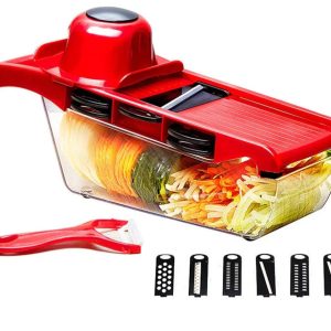 7 In 1 Eco-Friendly Steel Blade Vegetable Cutter